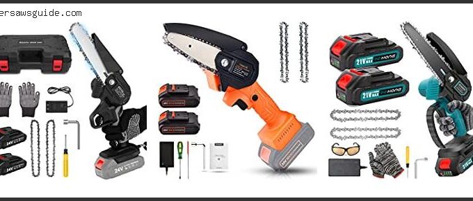 Buying Guide for Best Mini Chainsaw Cordless